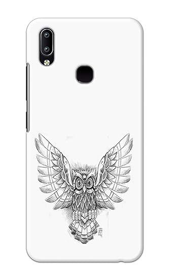 Sublydesk Owl Sketch Hard Printed Designer Case For Amazon In Electronics