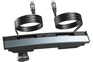 LANSAN 65W USB Hub for Tesla Model 3 (New Model Y Juniper 2024 2025 2026 -Fast Charger Tesla Accessories for Model 3 Highland(New Model Y Juniper) USB Charger Hub 4-Ports Retractable Phone Charger USB Hub