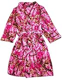 Fancy Girlz - Big Girls Long Sleeve Plush Robe