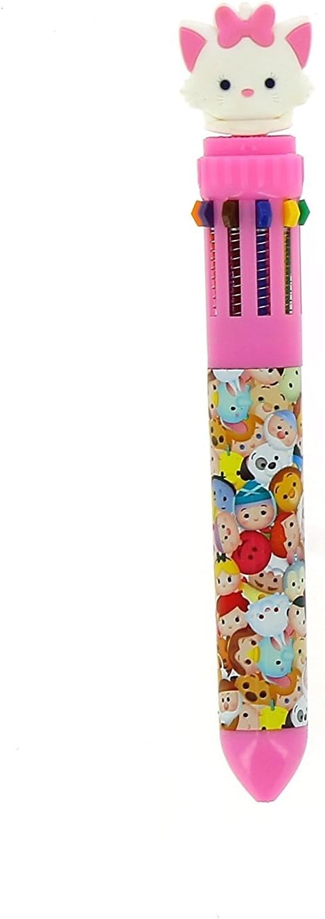 Tsum Tsum Rainbow 10 in 1 Feather Colour with Marie Topper