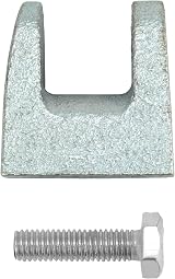 QWORK 12pc Galvanized Steel Beam Clamp M8 8mm for Bridge Construction view 3