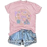 Magical Shirt for Women Best Day Graphic T-Shirt Magic Kingdom Shirts Family Holiday Vacation Short Sleeve Tee Tops