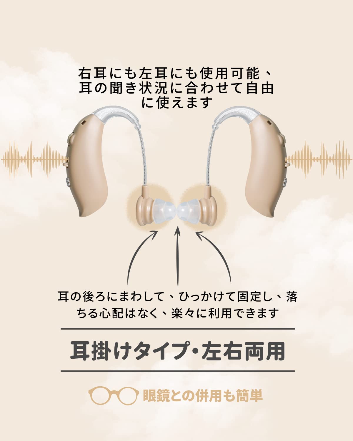 Mua SUPLI 正規品 高感度集音器 会話のしやすさ 音声拡張器 耳掛け 
