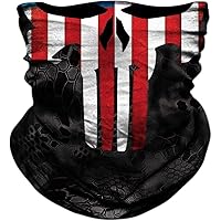 Seamless Neck Gaiter Shield Scarf Bandana Face Mask Seamless UV Protection for Motorcycle Cycling Riding Running…