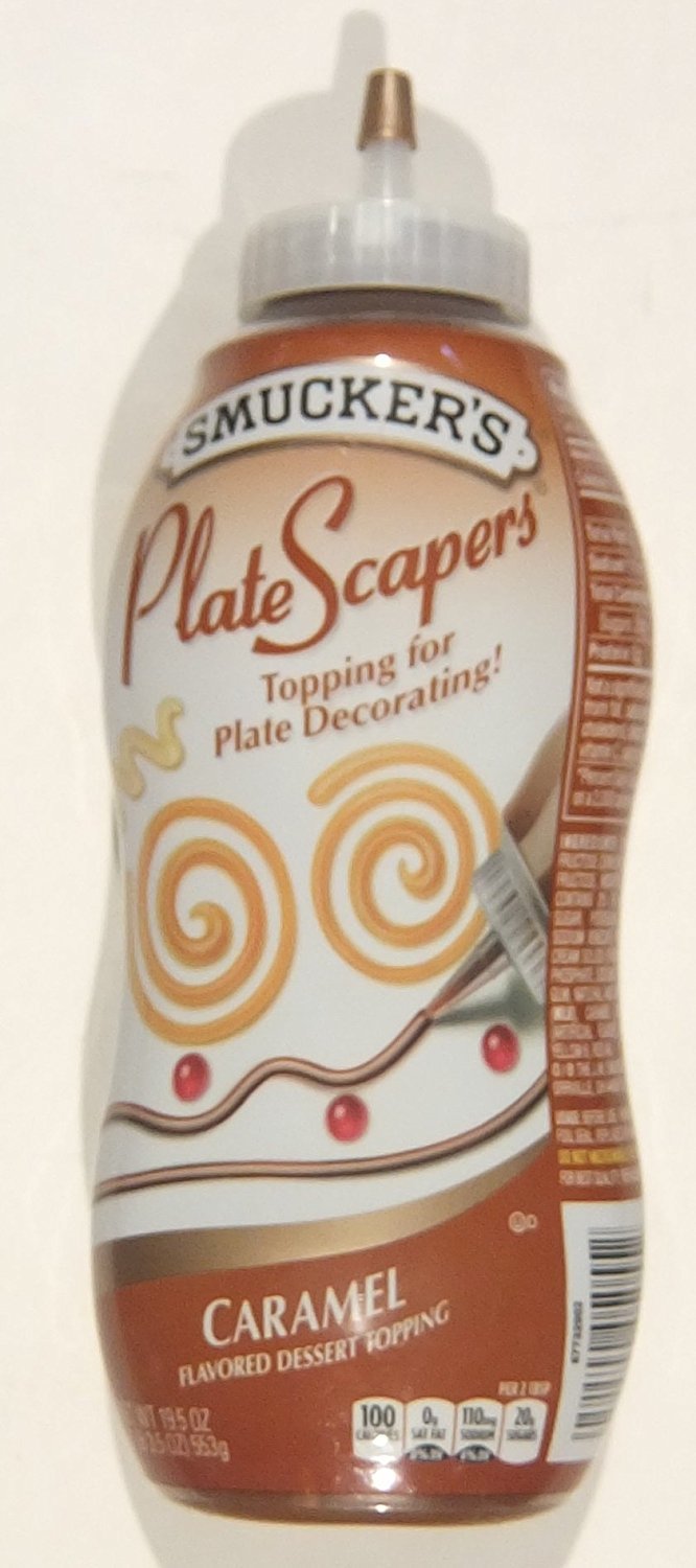Amazon.com : Smucker's PlateScraper Plate Decorating Dessert Topping ...