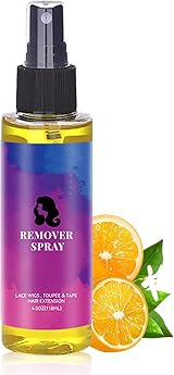 EONFAVE Tape Remover for Hair Extensions 118ml Transparent Yellow view 1