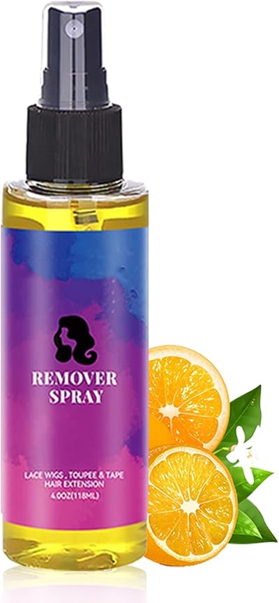 EONFAVE Tape Remover for Hair Extensions 118ml Transparent Yellow