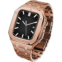 Amazon.com: KANUZ Luxury Case Band for Apple Watch Band