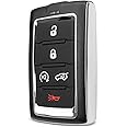 Key Fob Remote Replacement Fit for Jeep Grand Cherokee L Wagoneer 2021 2022 2023, 433MH Keyless Entry Remote Control Replace 68469565, 68377534 FCC ID: M3NWXF0B1