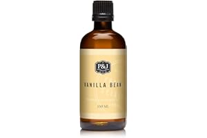 P&J Trading Fragrance | Vanilla Bean Oil 100ml - Candle Scents for Candle Making, Freshie Scent, Soap Making Supplies, Diffuser Oil Scents