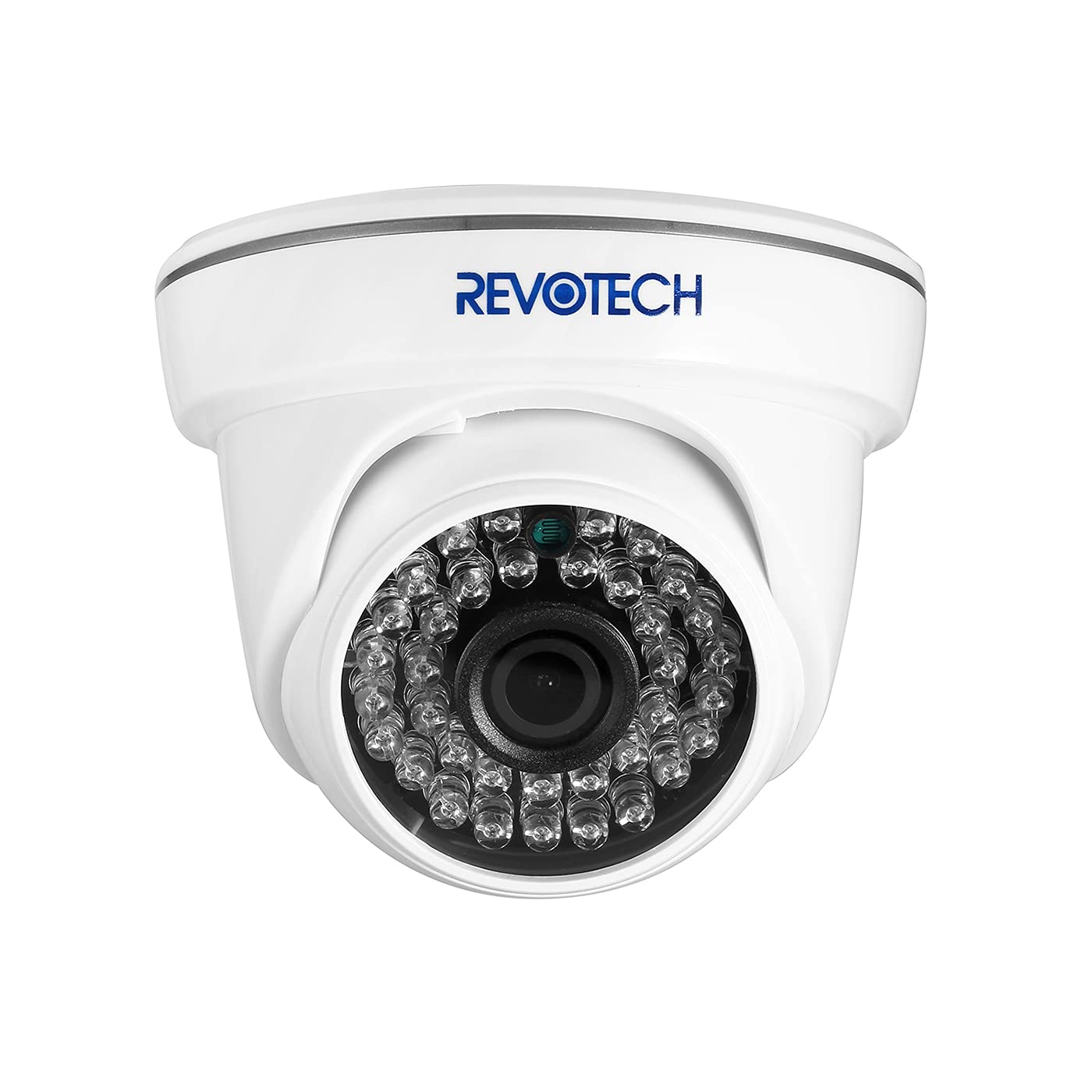 Revotech Indoor Security POE IP Camera, HD 3MP Dome Security Camera IR Night Vision 3.6mm Lens P2P Remote View CCTV Video Cam H.265/H.264(I3012-P White)