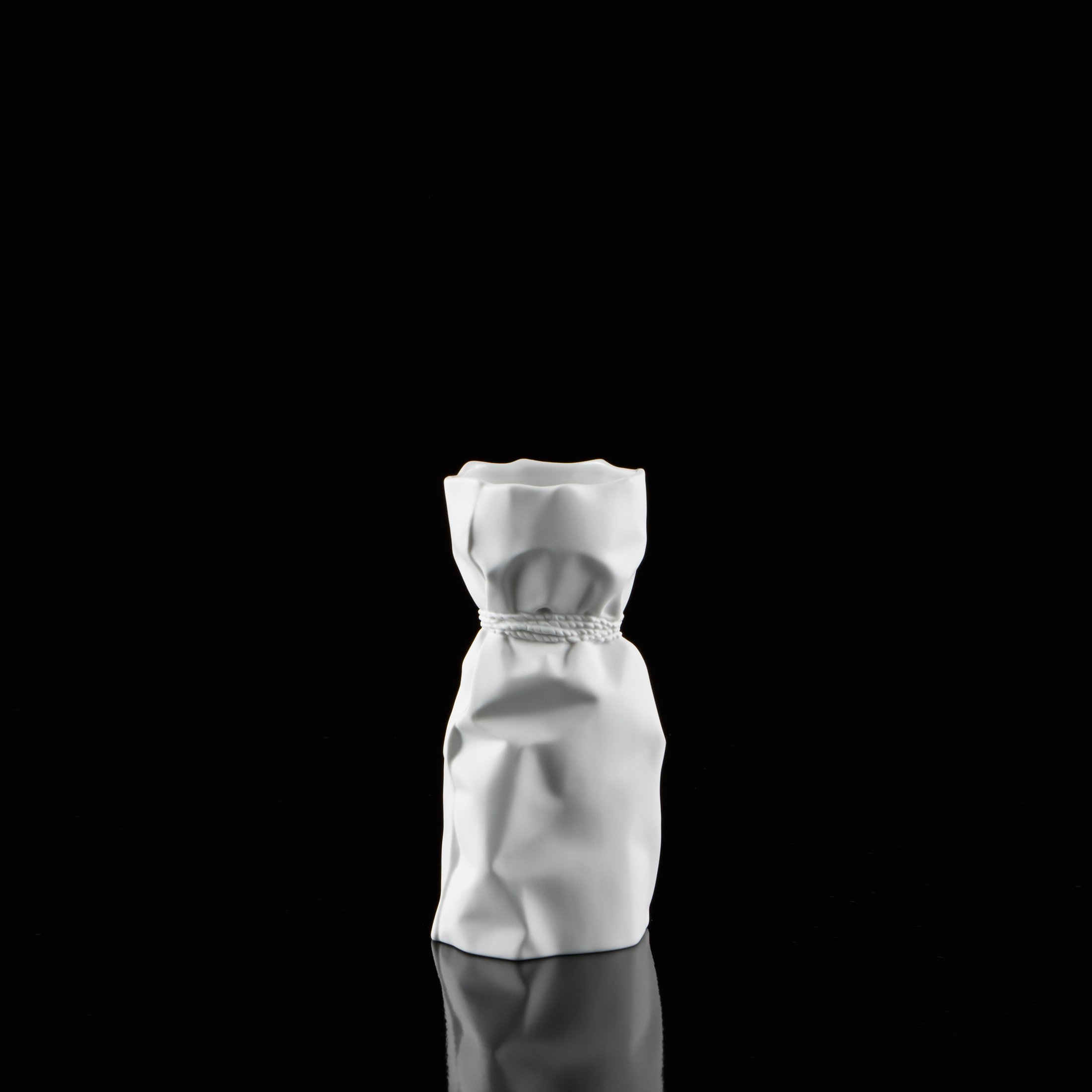 Goebel Kaiser Porcelain Vase 16 cm Papyrus White
