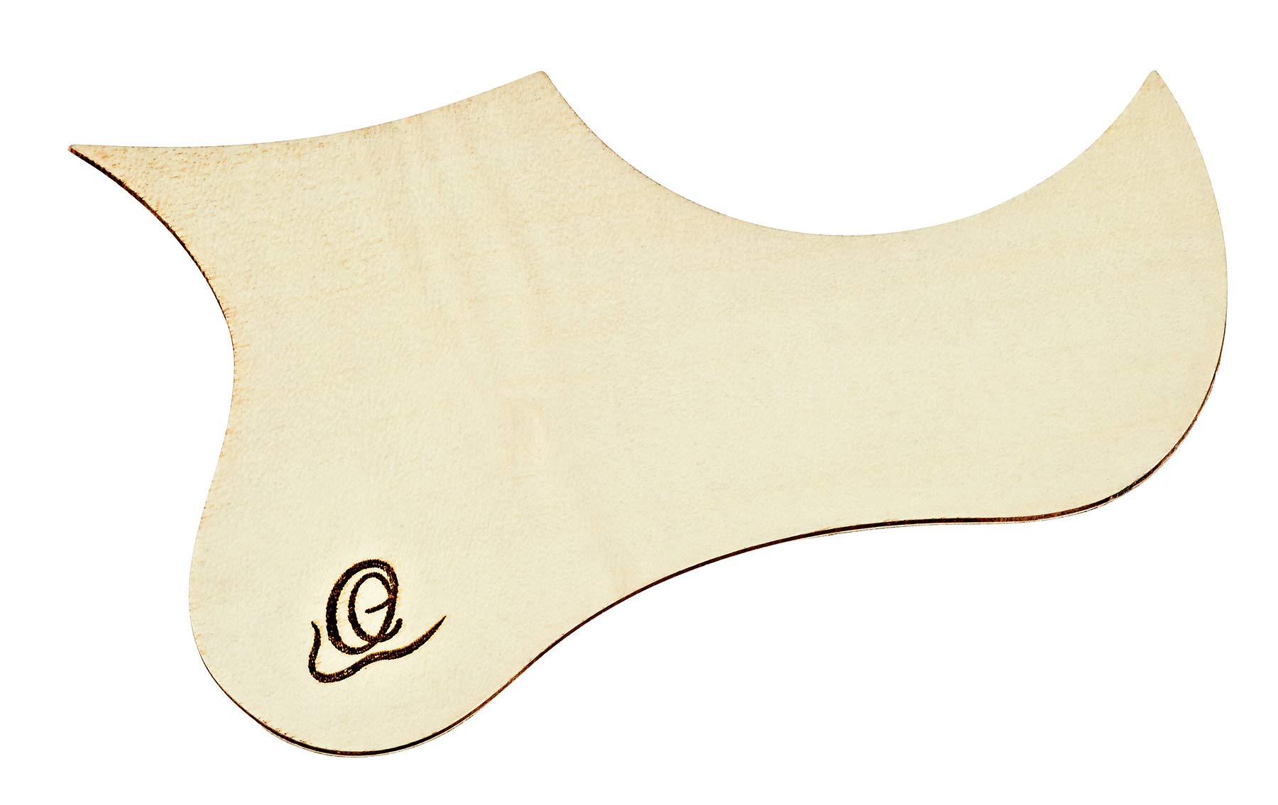 Ortega Guitars Wood Ukulele Pickguard – with Adhesive Foil, for Tenor and Baritone Ukulele – Maple, Natural (OWPTB-FMA)