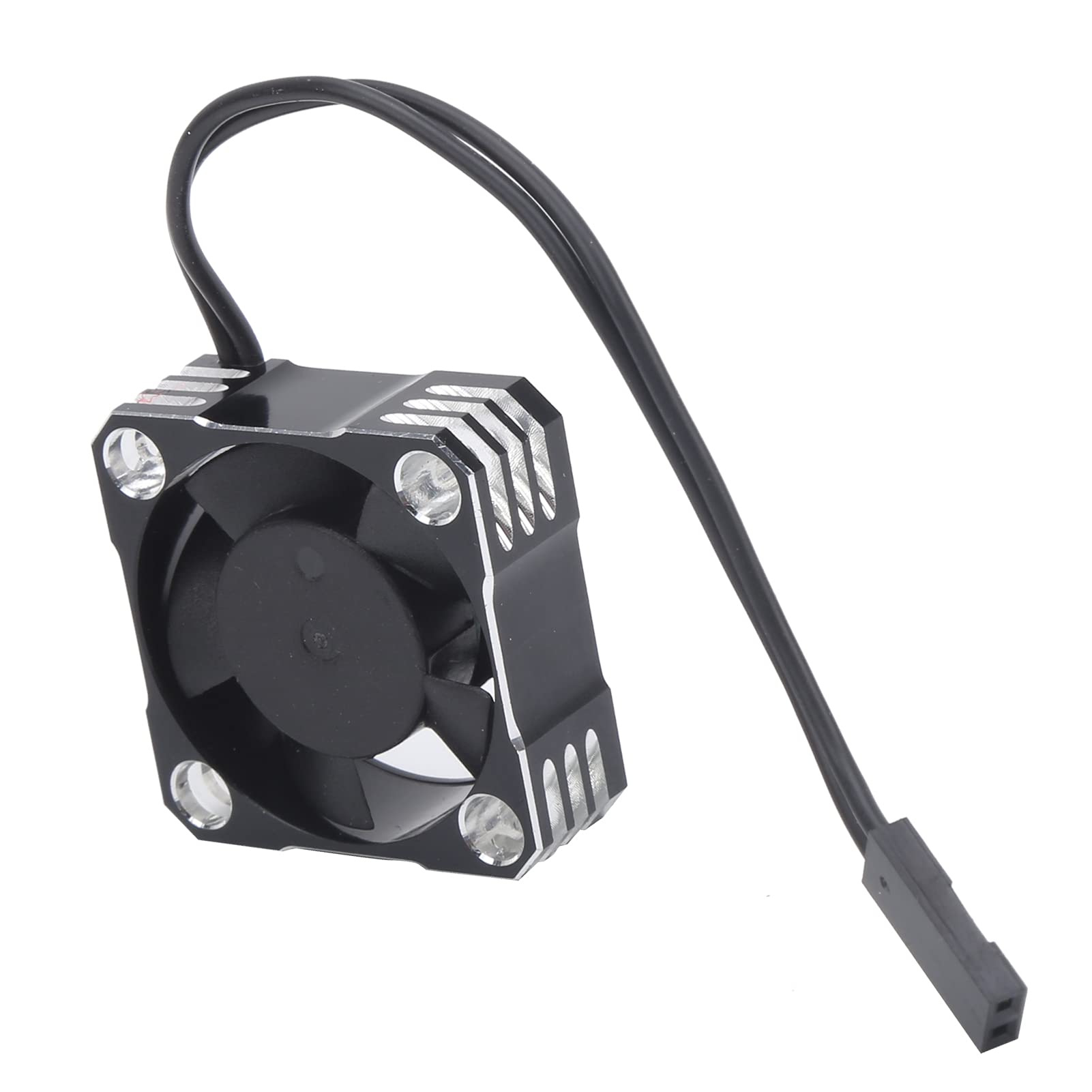 Cooling Fan for RC Motor, Motor Heatsink Fans 30x30x10mm 25000RPM Model Car Motors Cooling Fan compatible with tamiya/Axial scx10 /D90 /Hpi