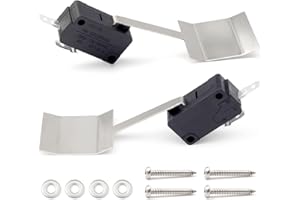 ERCHON 31093 RV Furnace Sail Switch Kit Replacement for Dometic Atwood Hydro Flame AFSAD AFSD AFMD Serials Series, 2 Pack RV Camper Furnaces Low Air Flow Sail Switch Numbers Before 72498929