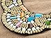 ALILANG Women's Multicolored Beaded Tribal Halloween Costume Ethnic Bib Jewelry Collar Necklace
