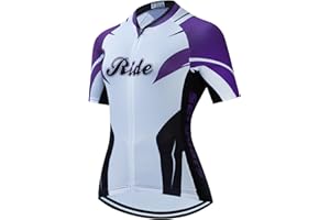 Serijoars Women's Cycling Jersey Women Short Sleeve Road Bicycle Clothing MTB Tops Summer Outdoor Sports Wear