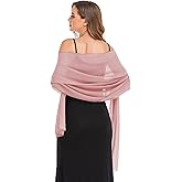 Pukguro Shawls and Wraps for Evening Dresses Sheer Chiffon Women Elegant Soft Silky Wraps Wedding Bridal Scarf