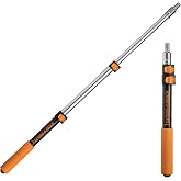 1.5-3 ft Long Paint Roller Extension Pole, Multi-Purpose Telescopic Handle | Extension Pole with Universal Twist-on Metal Tip // Lightweight &amp; Sturdy Pole for Painting, Dusting and Window Cleaning
