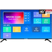 CRUA 102.6 cm (40 Inches) HD Ready Smart LED TV CJDS40D1 (Black) (2019 Model)