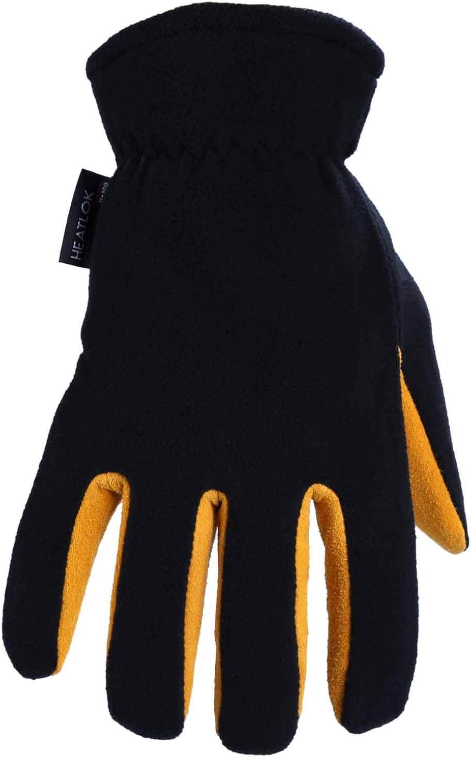 OZERO Winter Gloves -20 °F Cold Proof Deerskin Suede Leather Thermal Work Glove Warm Polar Fleece Heatlok Insulated Cotton - Hands Warmer in Cold Weather for Women and Men : Clothing