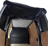 JUTTAUTO T5 Rear Barn Door Awning Cover Oxford Waterproof 180x113cm Black view 4