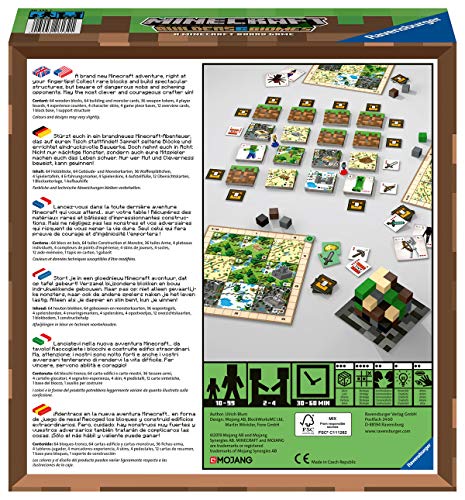 Ravensburger Familienspiel 26132 - Minecraft Builders & Biomes - Gesellschaftsspiel für Kinder und Erwachsene, für 2-4 Spieler, Brettspiel ab 10 Jahren – Bild 3