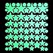 Outgeek Glow in The Dark Stars Wall Stickers, 480 Adhesive Stars and Moons Dots Ceiling Wall Decals for Kids Bedding Room Birthday Gifts Home Decor