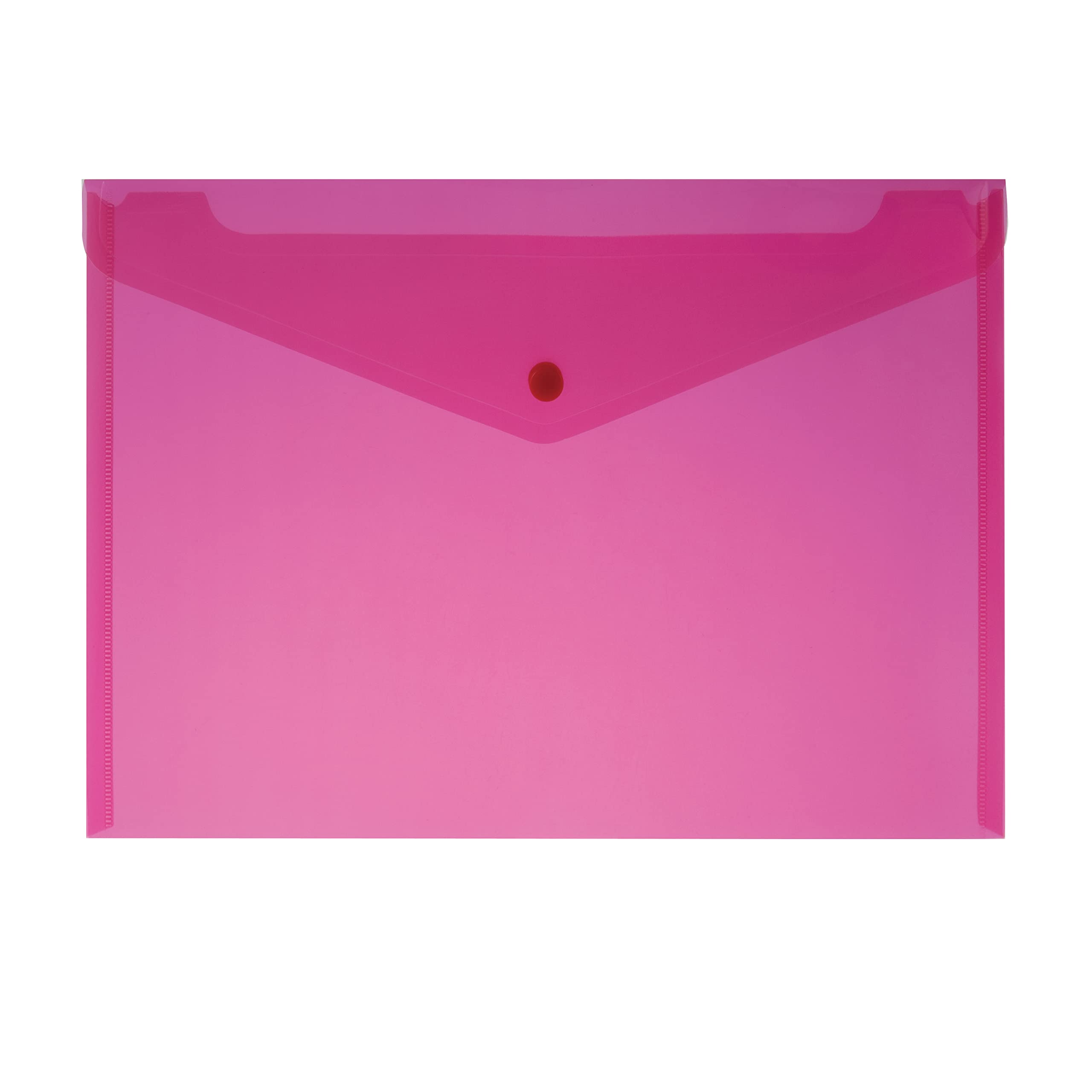 Alevar 2351/RD Envelopes with Button A5 Red Pack of 5