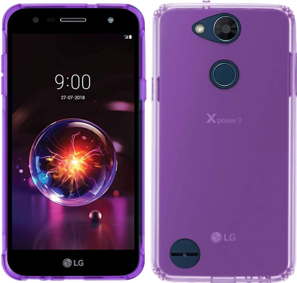 Best lg power x wallet case purple