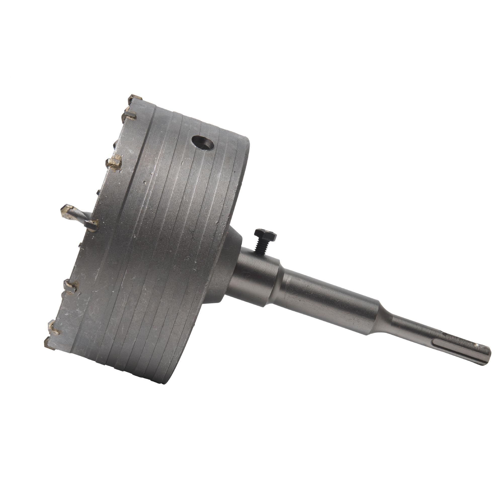 Werkapro 11422 Drill Bit Concrete SDS Bell Adapter Plus Made of Tungsten Carbide Shockproof 160 mm Diameter 125 mm