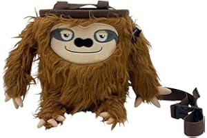 Sloth Climbing Chalk Bag, Perfect for Both Adults and Kids, Chalk Bag for Bouldering, Cute Chalkbag for Mountain Lovers, Chal