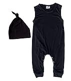 Silky Sleeveless Baby Romper for Boys and