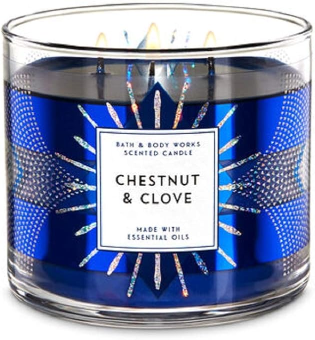 Amazon Com Bath And Body Works White Barn Chestnut Clove Candle