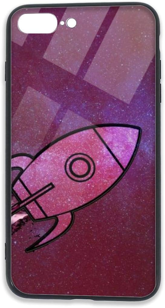 Amazon Co Jp Iphone 7p Iphone 8p 携帯ケース ロケット宇宙 保護カバー ガラス電話ケース 衝撃 薄型 スマートフォンケース 男女兼用 おしゃれ 軽量 衝撃防止 全面保護 家電 カメラ