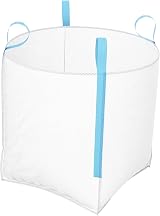 AP Automotive 5 Pack FIBC 1 Tonne Bulk Bag 85x85x85cm White Heavy Duty view 7