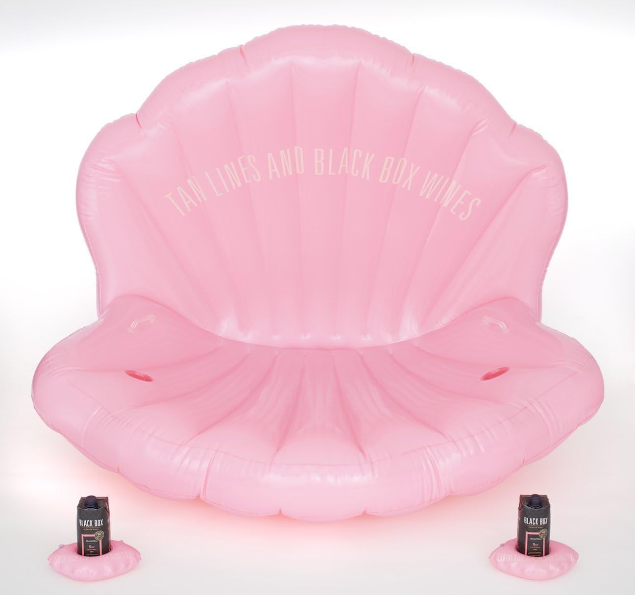Giant Fun Inflatable Seashell Pool Floats for Adults- Great Inflatables for Summer Outdoor Parties & Relaxing - Perfect Swimming Pool Float for Women, Kids, & Men – Plastic Toy Raft by TPR