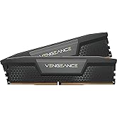 CORSAIR VENGEANCE DDR5 RAM 64GB (2x32GB) 5200MHz CL40-40-40-77 1.25V Intel XMP Desktop Computer Memory - Black (CMK64GX5M2B52