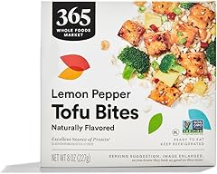 365 By Whole Foods Market, Lemon Pepper Tofu Bites, 8 Ounce