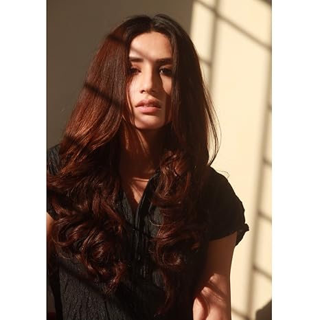 Nish Hair Clip In Hair Extensions Auburn Ombre 24 Inches 160