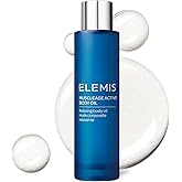 ELEMIS Active Body Concentrate Musclease 100ml, Revitalizing Massage Oil for Tired, Aching Muscles