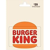 Burger King Physical Gift Card