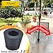 MPUW Myard Patio Umbrella Cone Wedge Shim, Wind-Resistant, Twist to Fit, for Patio Table Hole or Umbrella Base 1.8-2.4 Inch, Pole Diameter 1-1/2