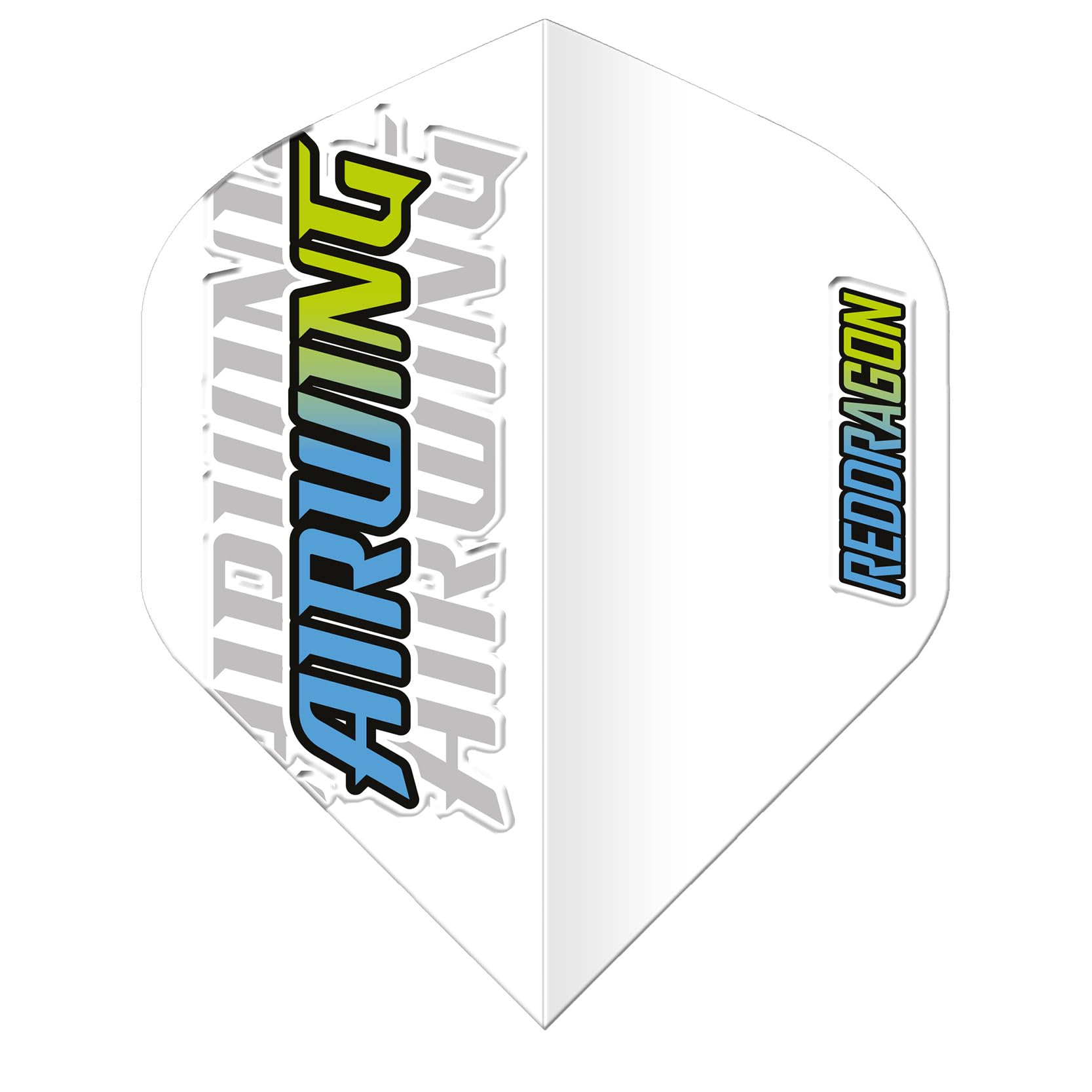 RED DRAGON Airwing Unique Moulded Blue Logo Standard Dart Flights 1 Set Per Pack (3 Dart Flights in total)