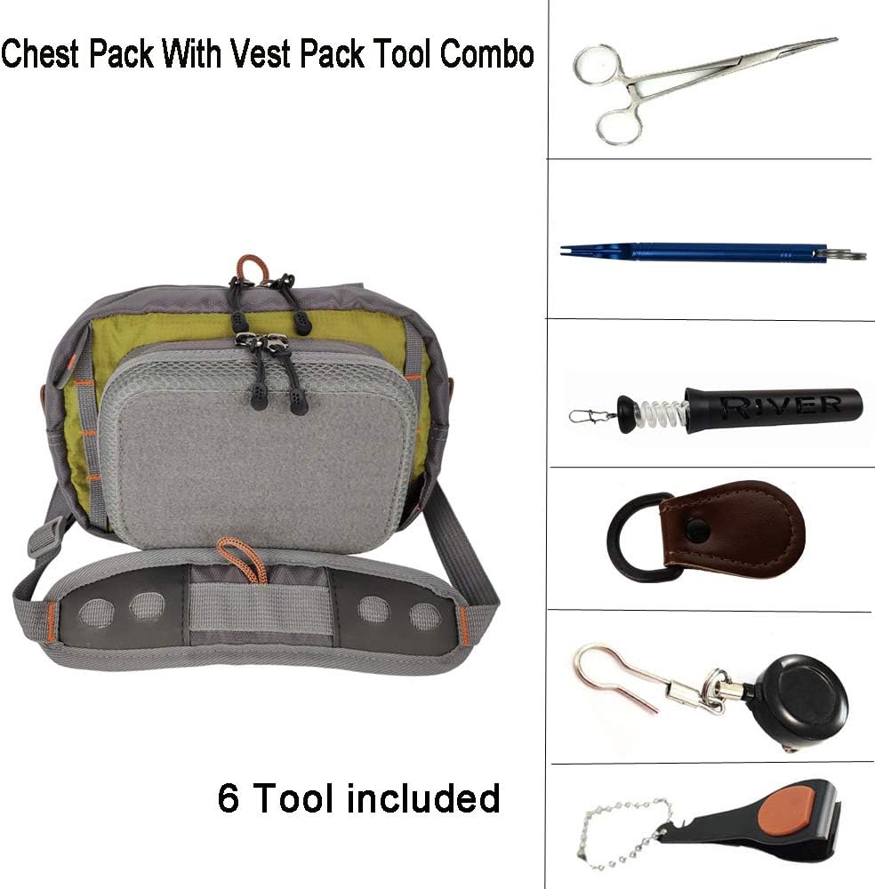 fly fishing chest rig