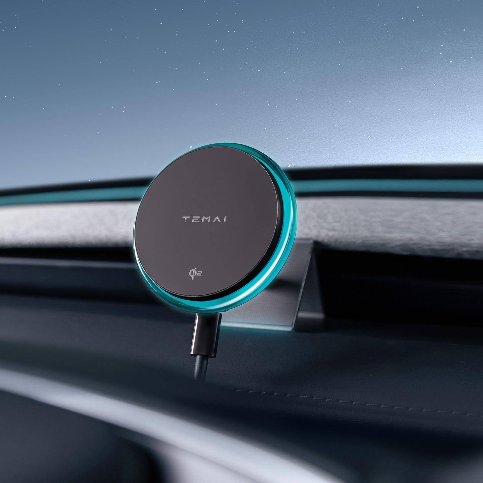 Car Mount Charger, 15W MagSafe Wireless Car Charger & Phone Holder for Tesla Model 3 2024+(Highland)- Strongest Magnetic Fast Charging Accessories Slideable Air Vent Mount with Silicone Pads
