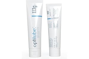 OptiLube Tubes (113g) - Sterile Lubricating Jelly for Insertion of Medical Devices in 5g, 42g, 82g, and 113g Tubes, Water Soluble Lubricant with Easy-to-Use Flip Cap (113g)
