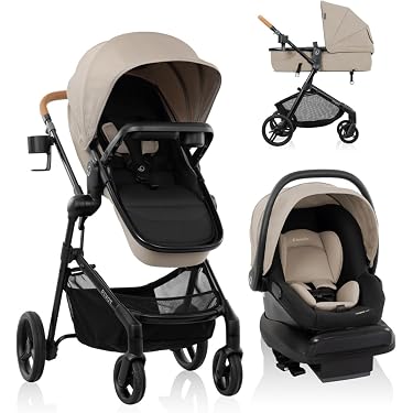 double stroller with car seats for twins Zoe Twin: Lightweight Double Stroller Grey main image 1