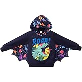 NUBEEHOHO Toddler Boy Hoodie Cartoon Graphic Fall Clothes Kids Cute Sweatshirts With Kangaroo Pocket 2-8T