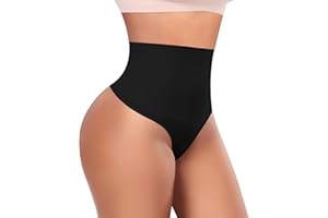 Werena Tummy Control Thong Shapewear Underwear for Women Seamless Compression Body Shaper Panties Slimming Shaping Girdle